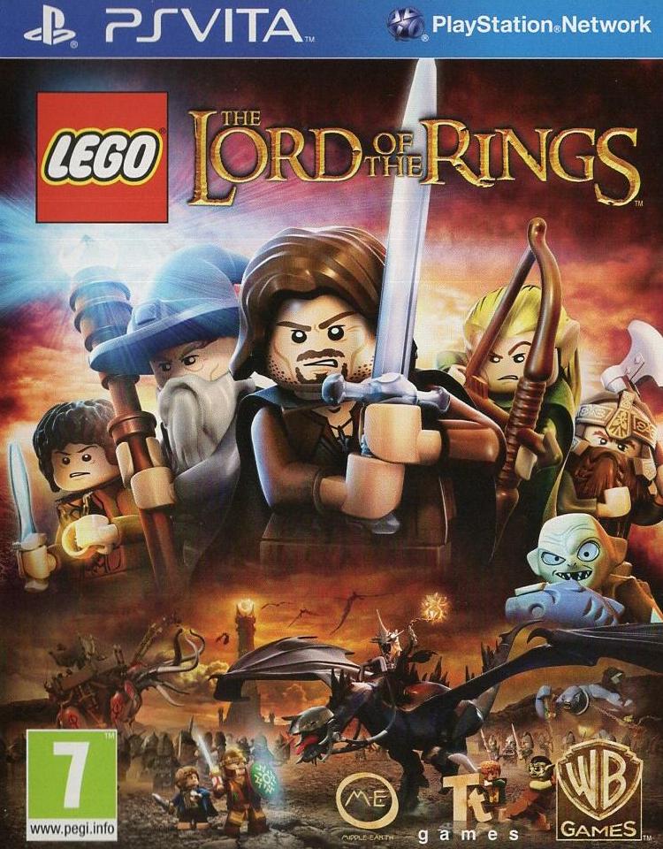 LEGO The Lord of the Rings - PlayStation Vita Vorderseite