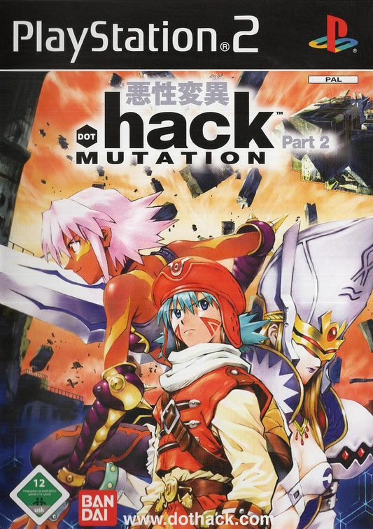.hack//MUTATION Part 2 - PlayStation 2 Vorderseite