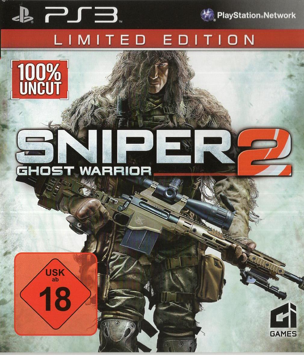 Sniper: Ghost Warrior 2 - PlayStation 3 Vorderseite
