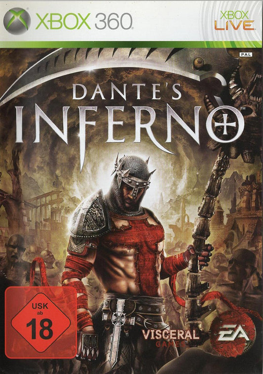 Dante's Inferno - Xbox 360 Vorderseite