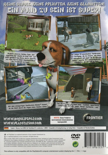 Dog's Life - PlayStation 2 Rückseite