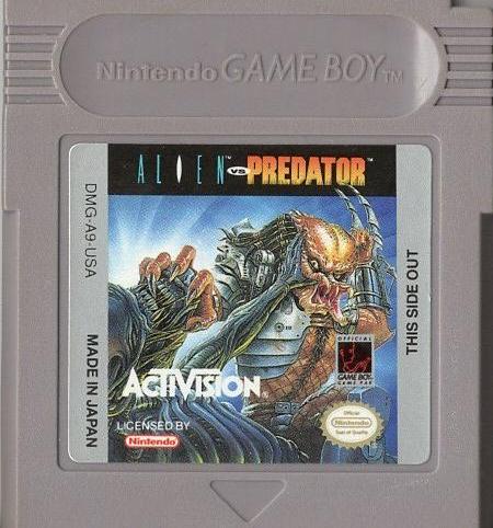 Alien vs. Predator - Game Boy - Modul Vorderseite