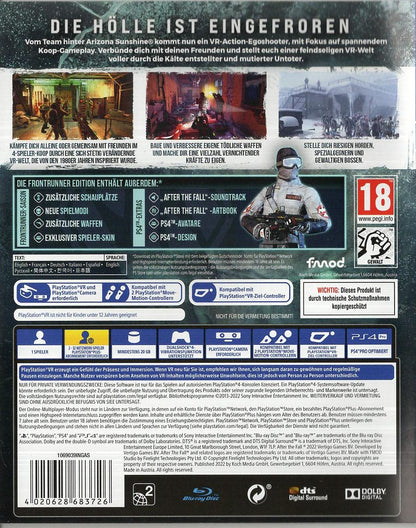 After the Fall: Frontrunner Edition - PlayStation 4 Rückseite