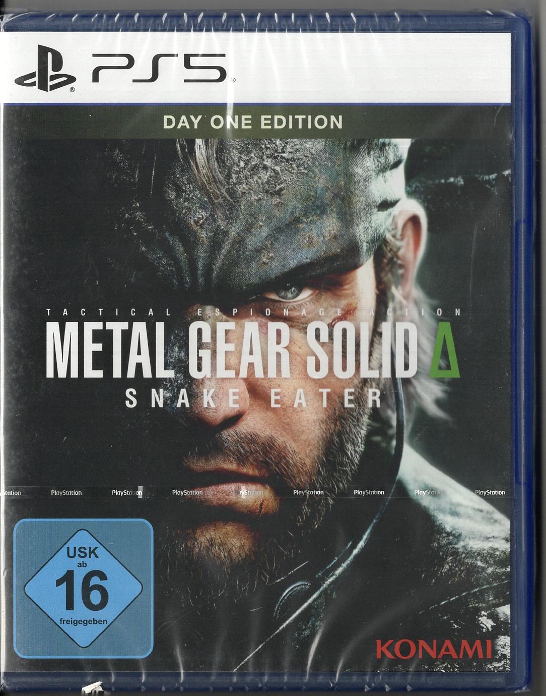 Metal Gear Solid Δ: Snake Eater - PlayStation 5 - Neu Vorderseite