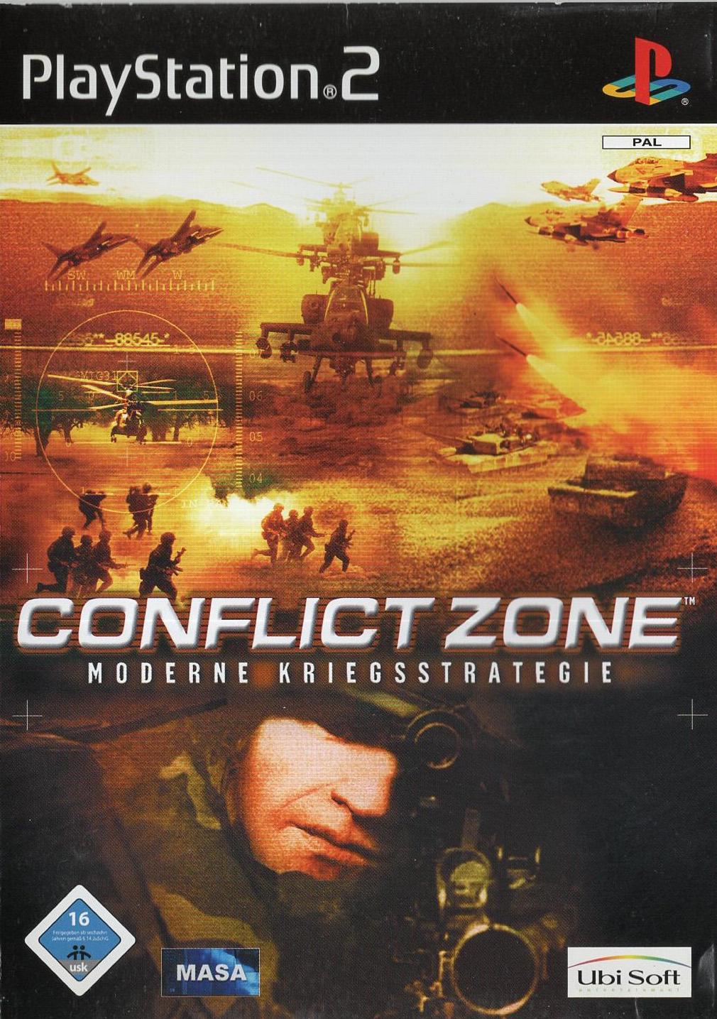 Conflict Zone - PlayStation 2 Vorderseite