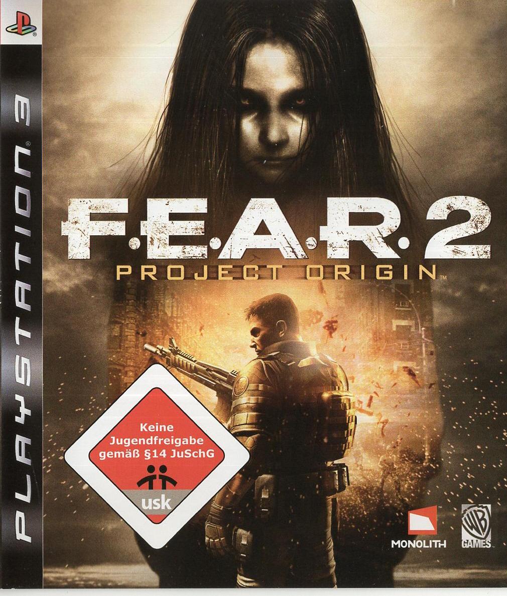 F.E.A.R. 2: Project Origin - PlayStation 3 Vorderseite