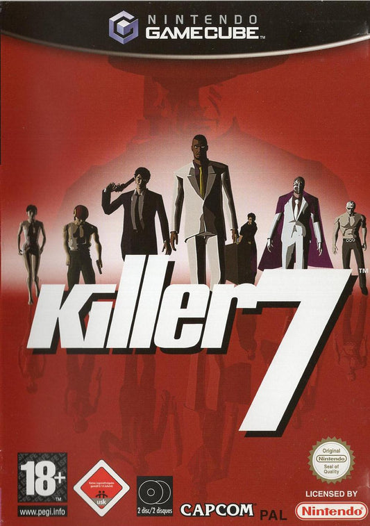 Killer7 - Nintendo GameCube Vorderseite
