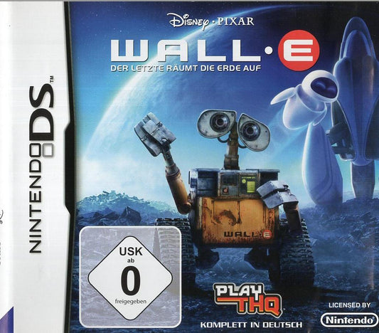 WALL-E: Der Letzte Räumt Die Erde Auf - Nintendo DS Vorderseite
