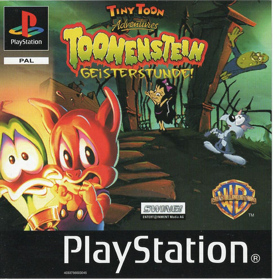 Tiny Toon Adventures: Toonenstein - PlayStation 1 Vorderseite