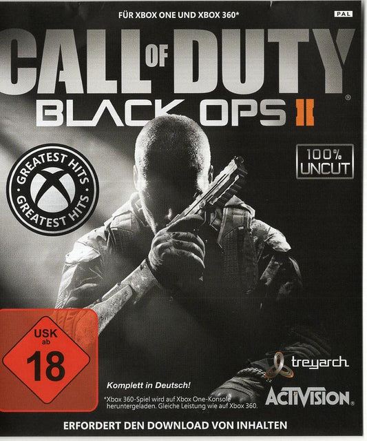 Call of Duty: Black Ops II - Xbox ONE 360 Vorderseite