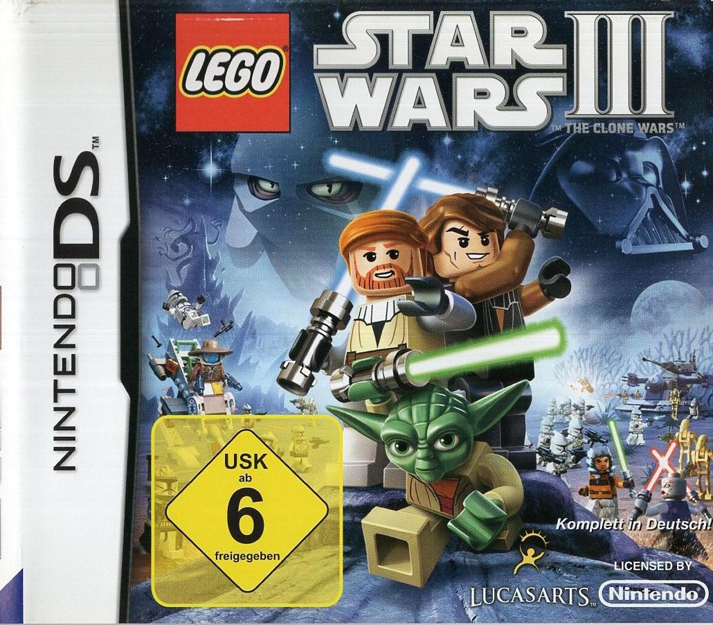LEGO Star Wars III: The Clone Wars - Nintendo DS Vorderseite