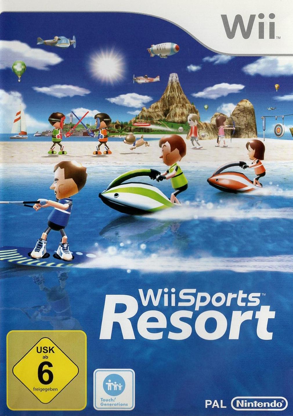 Wii Sports Resort - Nintendo Wii Vorderseite