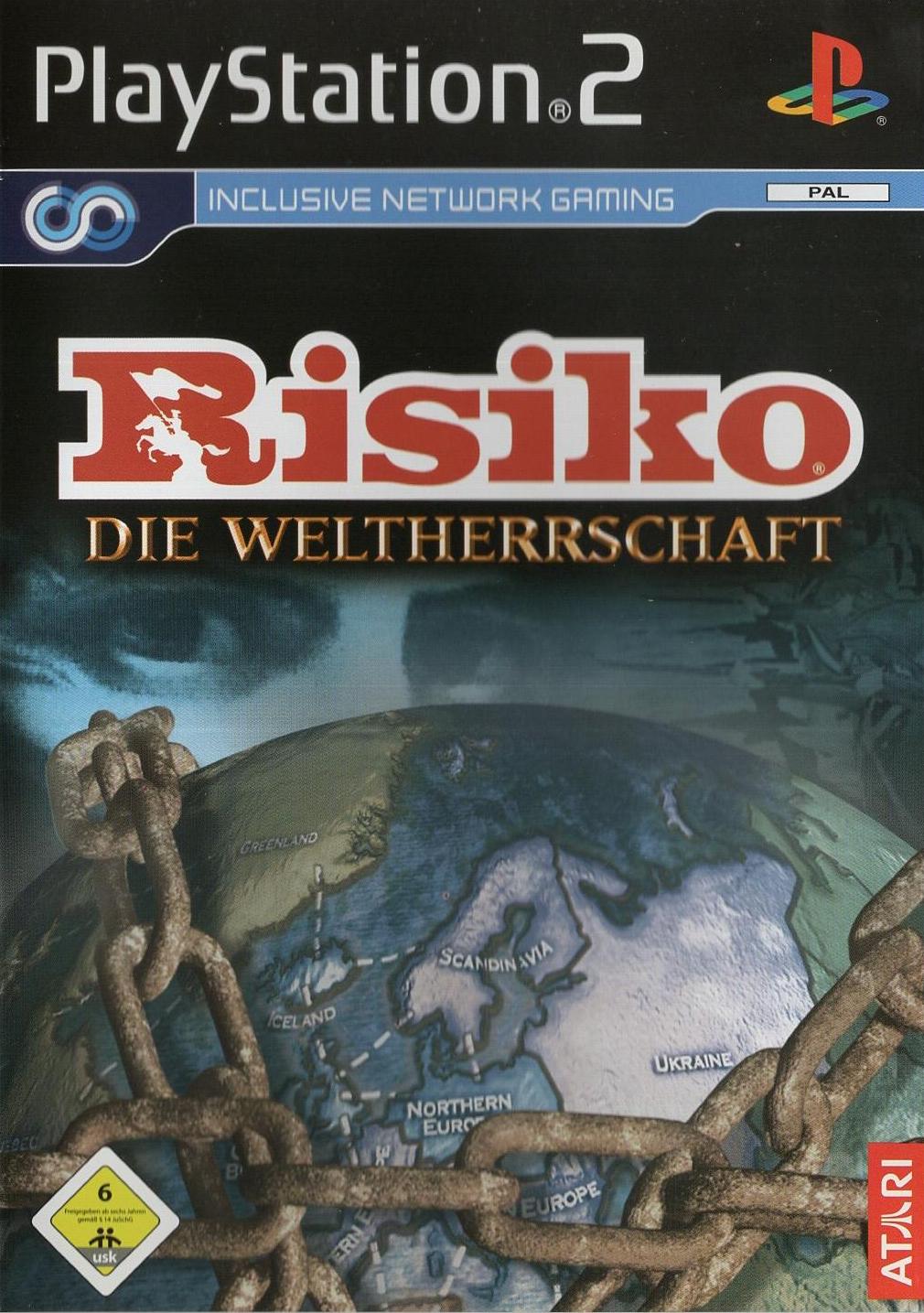 Risiko - Die Weltherrschaft - PlayStation 2 Vorderseite