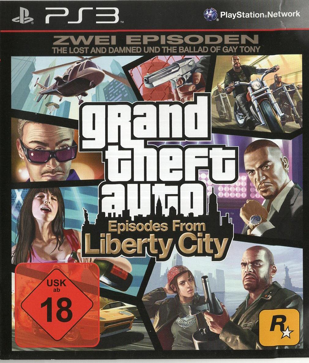 Grand Theft Auto: Episodes from Liberty City - PlayStation 3 Vorderseite