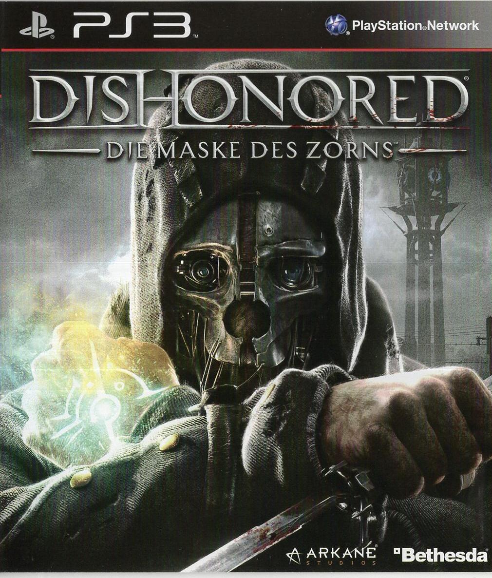 Dishonored: Die Maske des Zorns - PlayStation 3 Vorderseite
