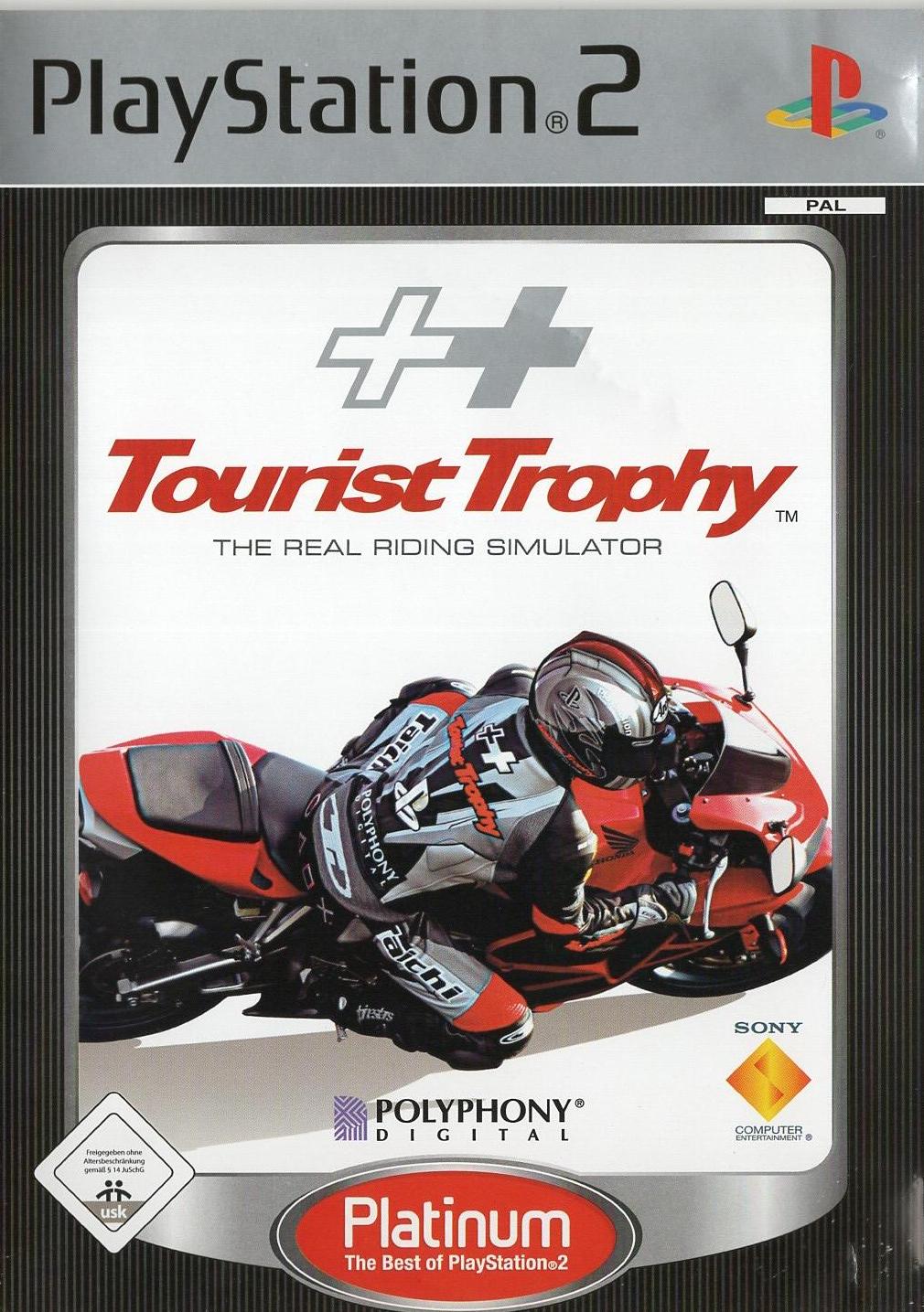 Tourist Trophy: The Real Riding Simulator - PlayStation 2 Vorderseite