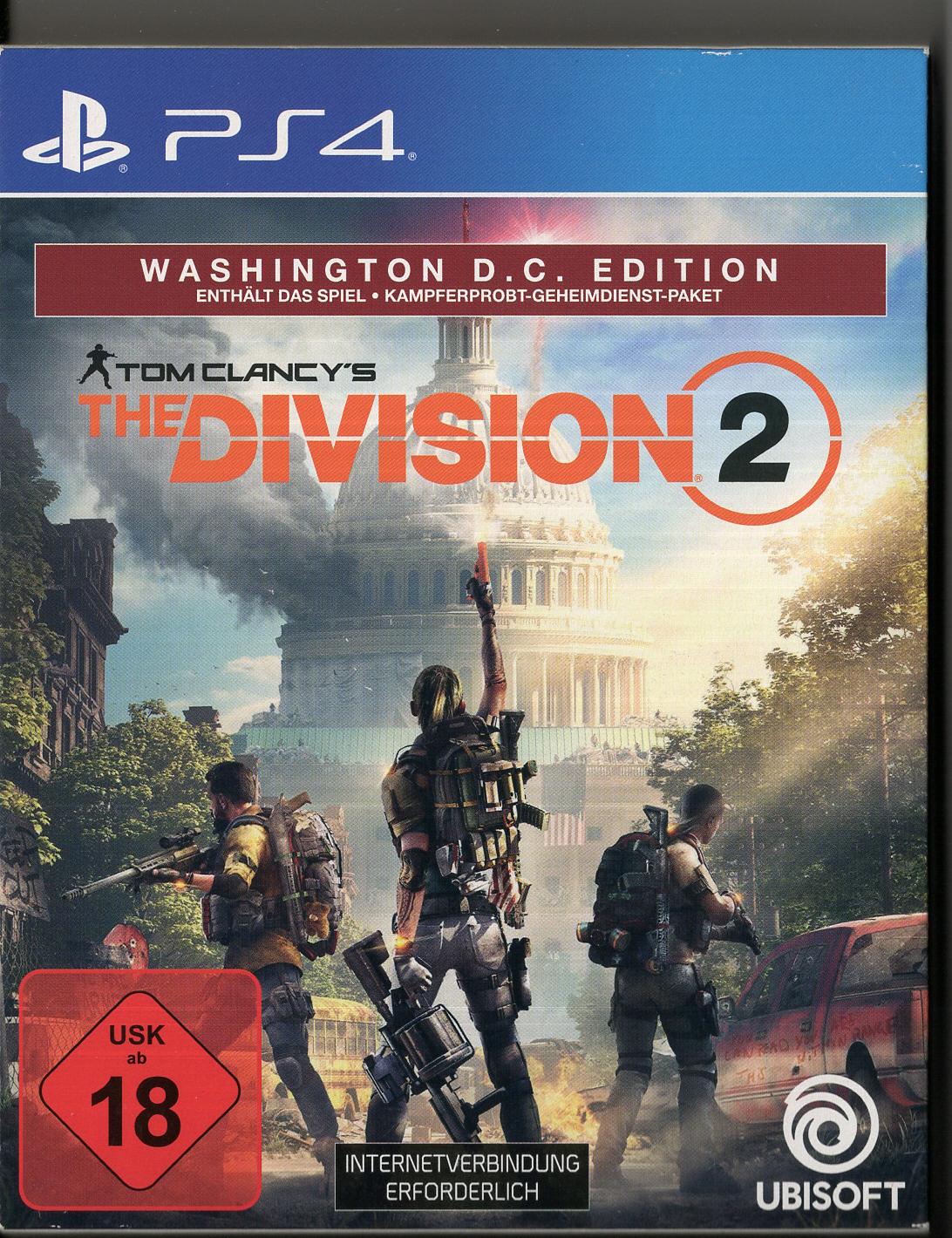 Tom Clancy's The Division 2 Washington D.C. Edition - PlayStation 4  Vorderseite