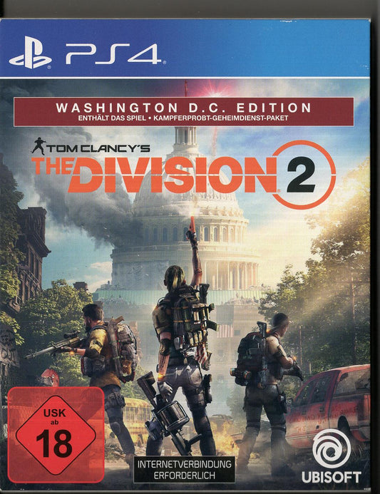 Tom Clancy's The Division 2 Washington D.C. Edition - PlayStation 4  Vorderseite