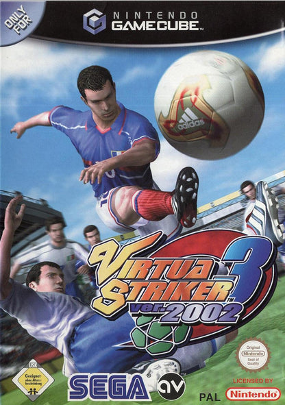Virtua Striker 3 ver. 2002 - Nintendo GameCube Vorderseite