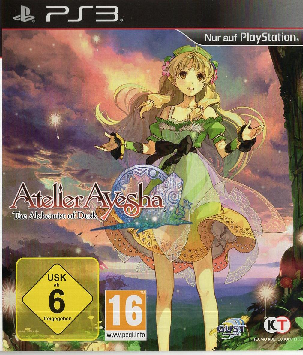 Atelier Ayesha: The Alchemist of Dusk - PlayStation 3 Vorderseite