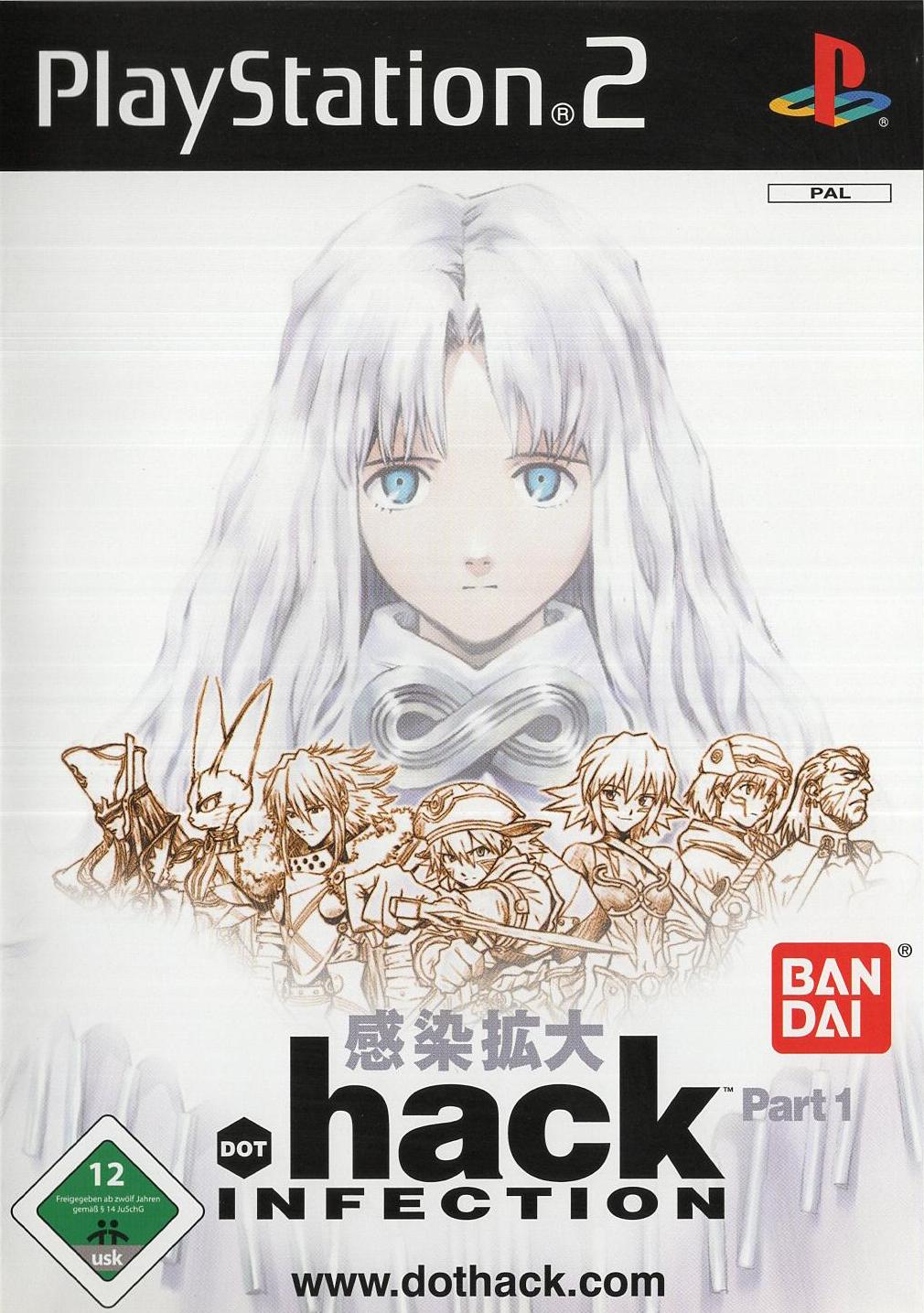 .hack//INFECTION Part 1 - PlayStation 2 Vorderseite