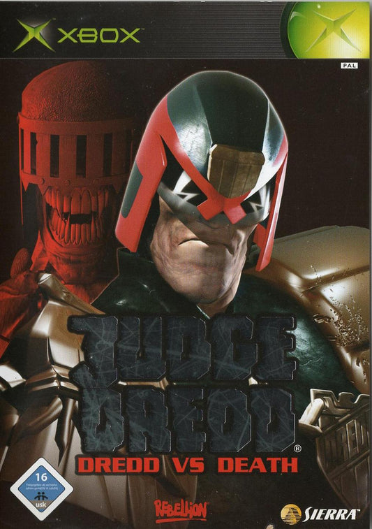 Judge Dredd: Dredd vs. Death - Xbox Vorderseite