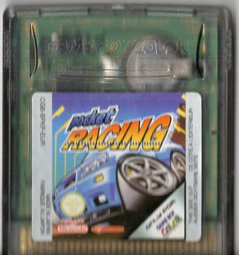 Pocket Racing - Game Boy Color - Modul Vorderseite