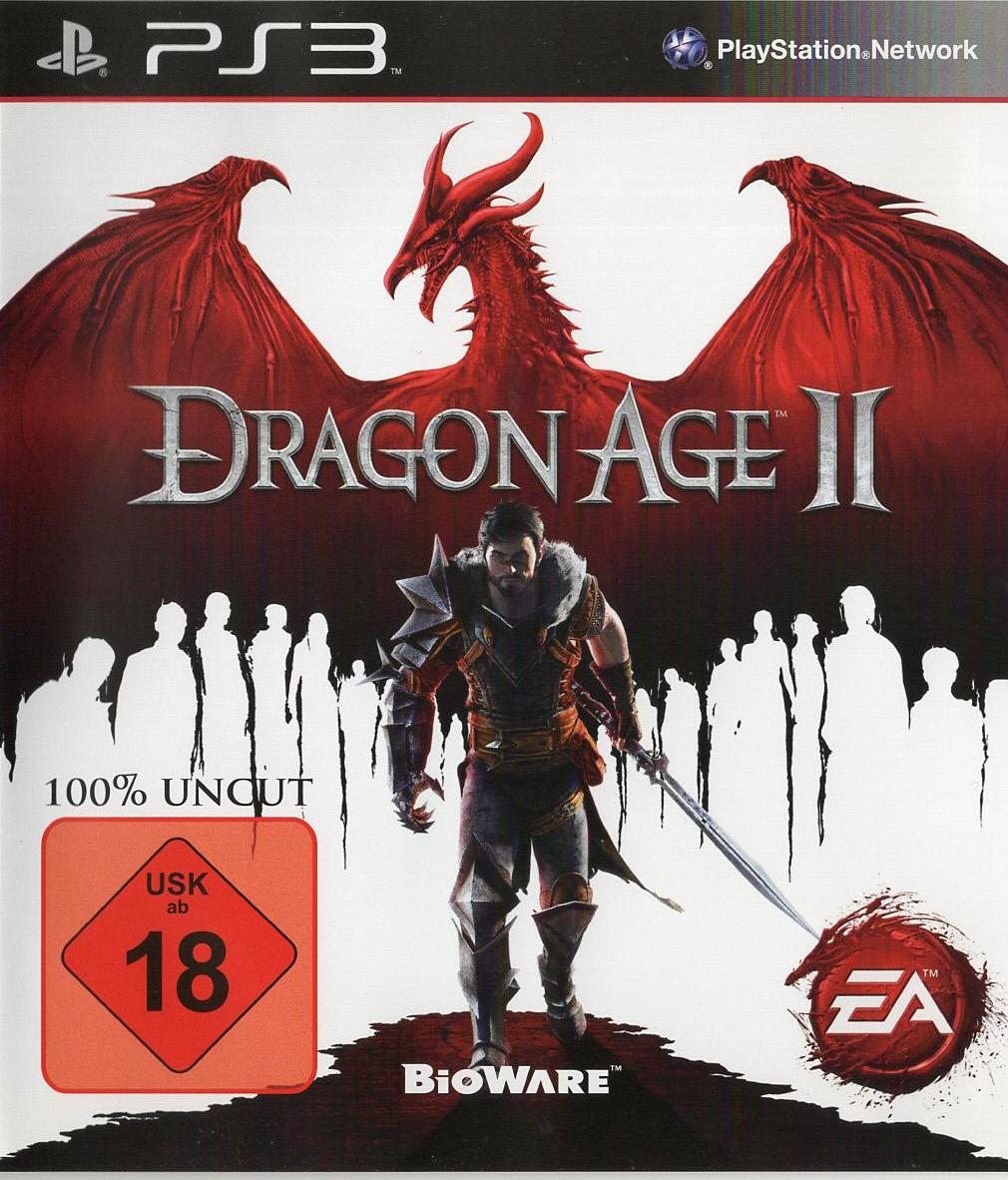 Dragon Age II - PlayStation 3 Vorderseite