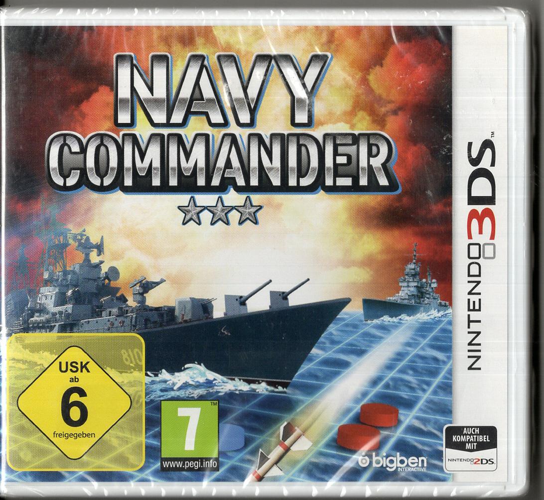 Navy Commander - Nintendo 3DS - Neu Vorderseite