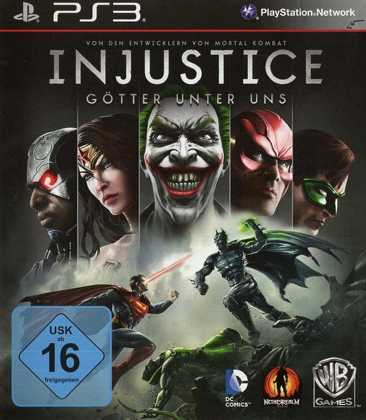 Injustice: Götter unter uns - PlayStation 3 Vorderseite