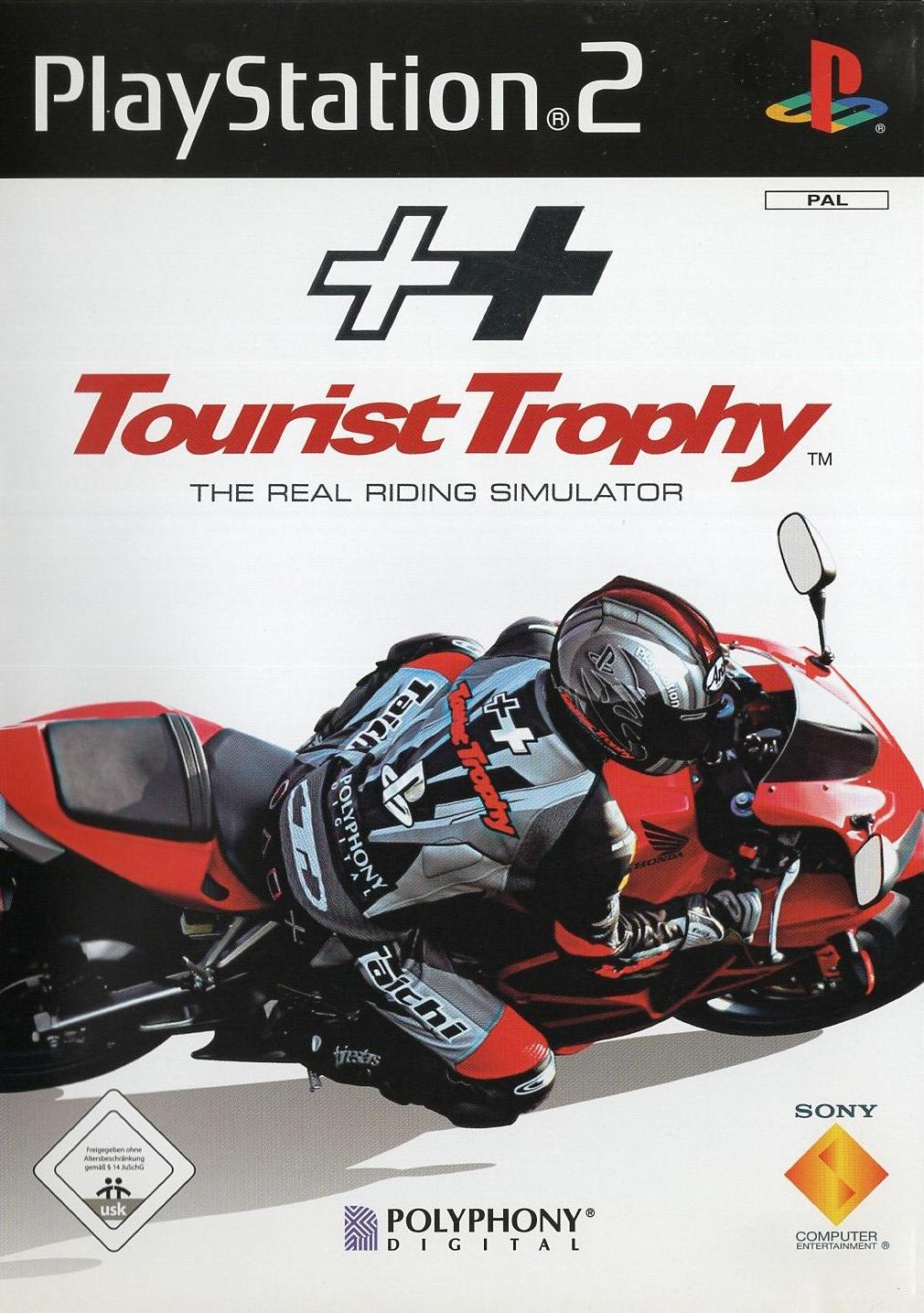 Tourist Trophy: The Real Riding Simulator - PlayStation 2 Vorderseite