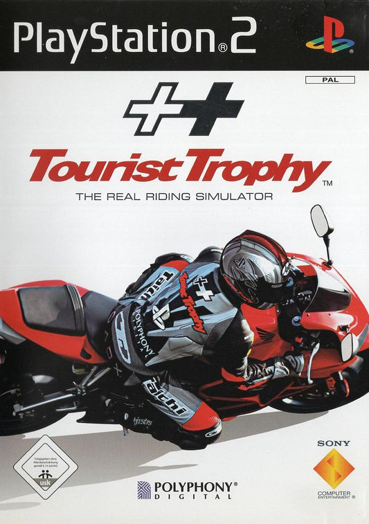 Tourist Trophy: The Real Riding Simulator - PlayStation 2 Vorderseite
