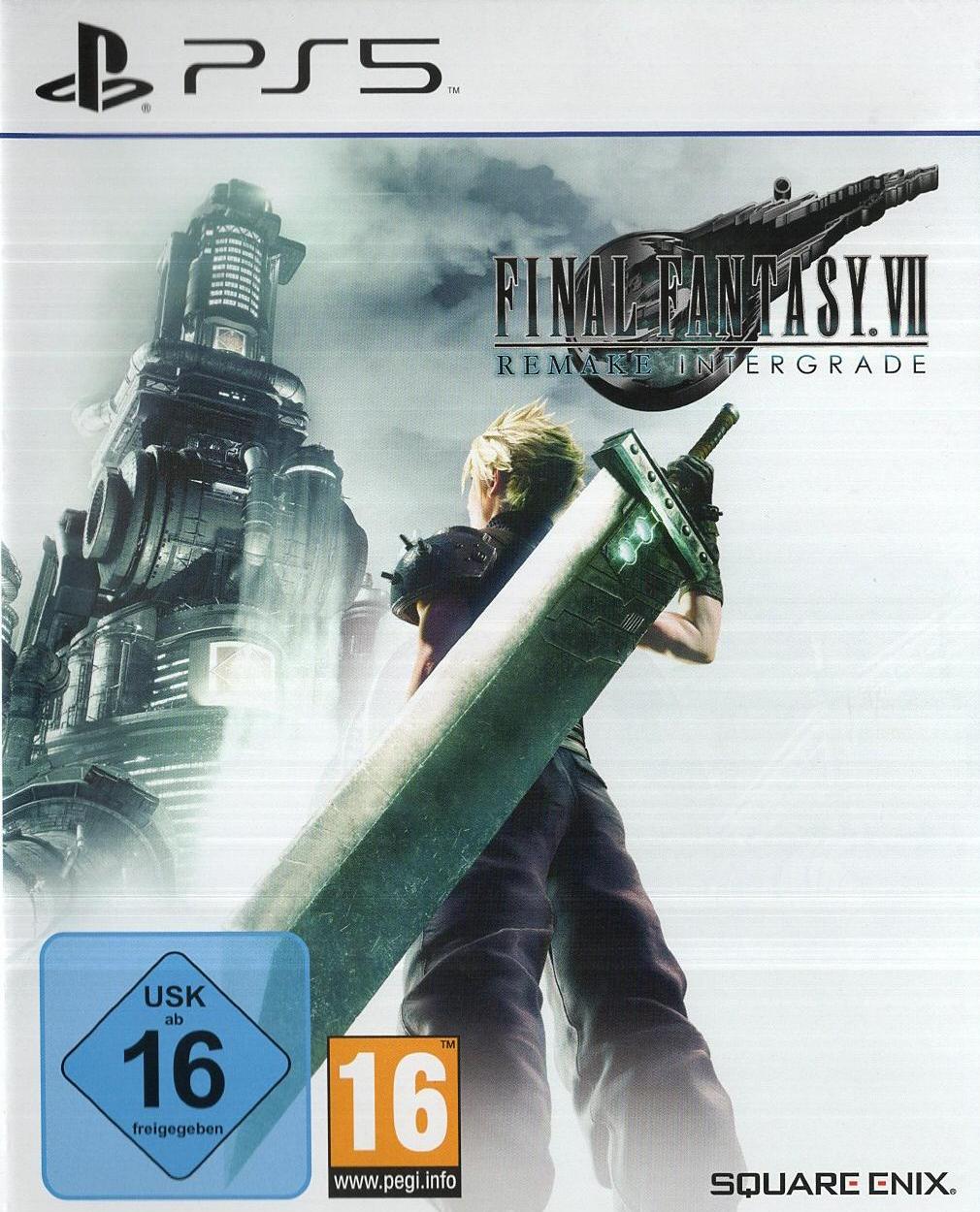 Final Fantasy VII Remake Intergrade - PlayStation 5 Vorderseite