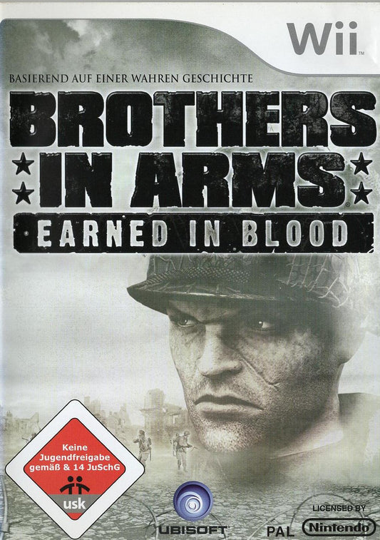 Brothers in Arms: Earned in Blood - Nintendo Wii Vorderseite