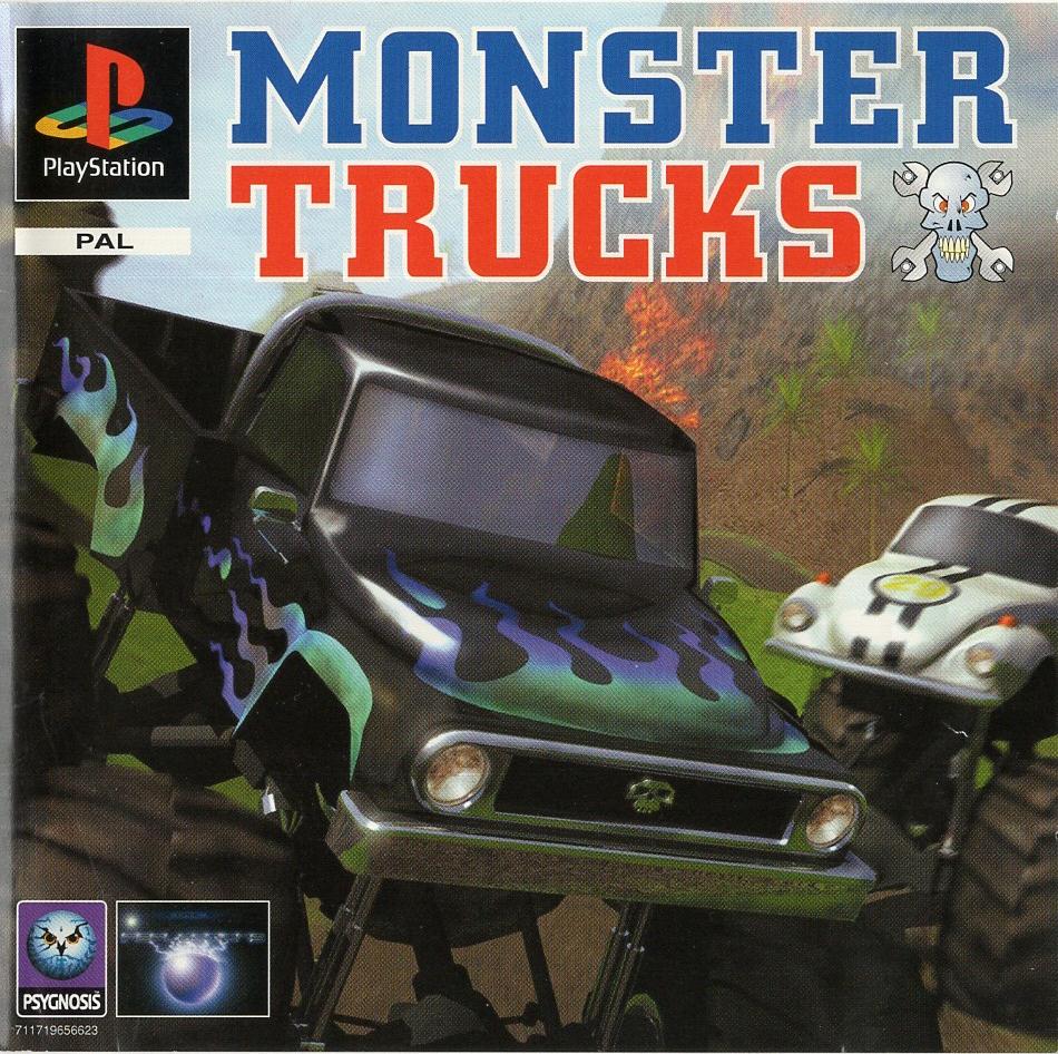 Monster Trucks - PlayStation 1  Vorderseite