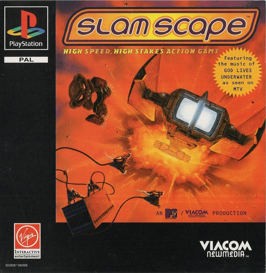 Slam Scape - PlayStation 1  Vorderseite