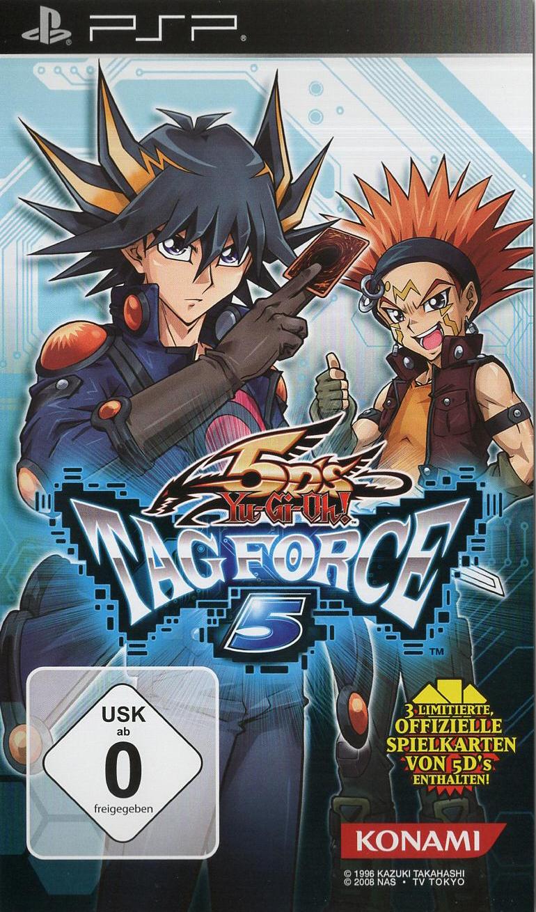 Yu-Gi-Oh! 5D's Tag Force 5 - PlayStation Portable Vorderseite
