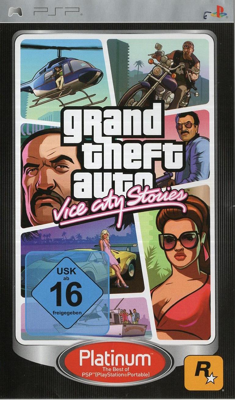 Grand Theft Auto: Vice City Stories - PlayStation Portable Vorderseite