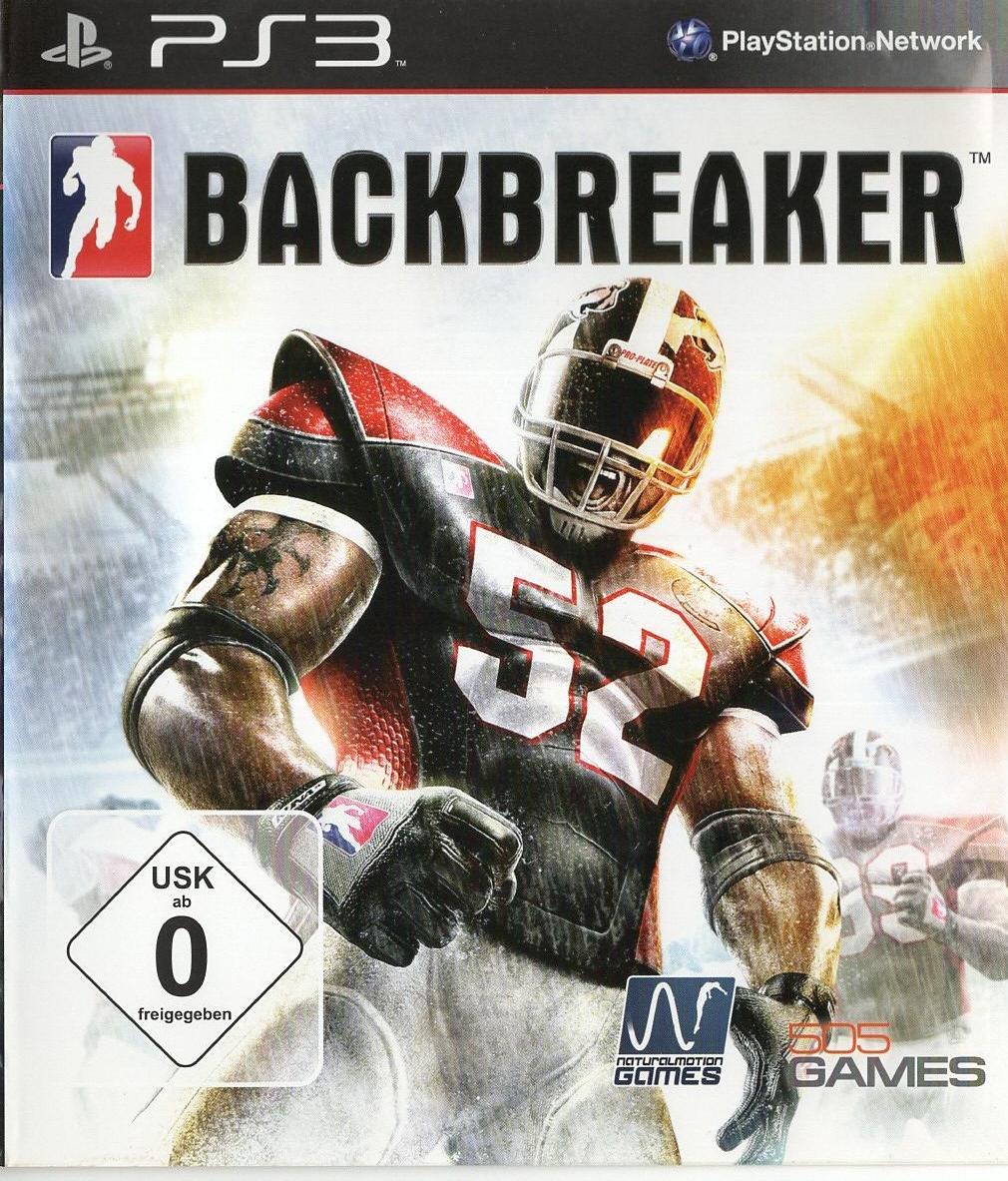 Backbreaker - PlayStation 3 Vorderseite