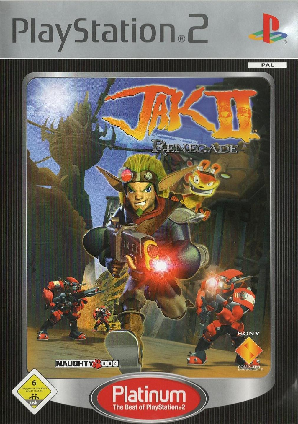 Jak II: Renegade - PlayStation 2 Vorderseite
