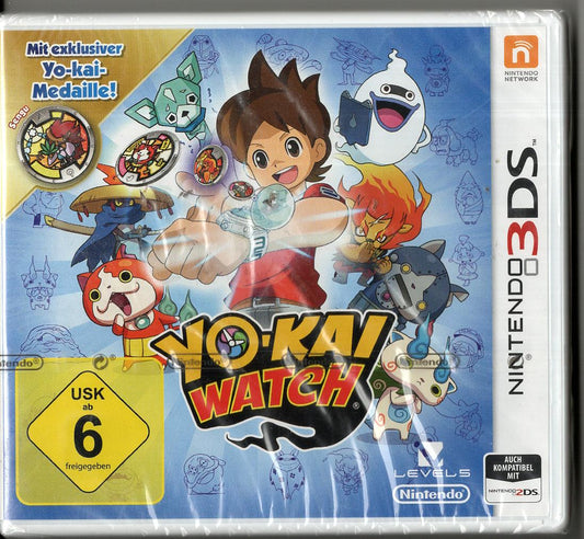 Yo-Kai Watch - Nintendo 3DS - Neu Vorderseite