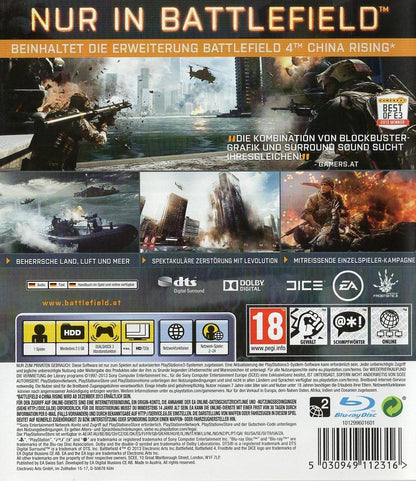 Battlefield 4 - PlayStation 3 Rückseite