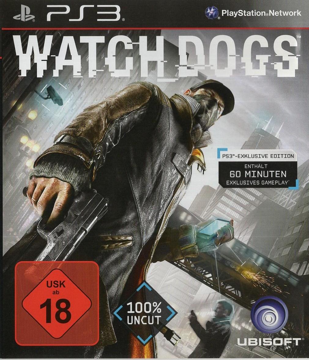 Watch Dogs - PlayStation 3 Vorderseite