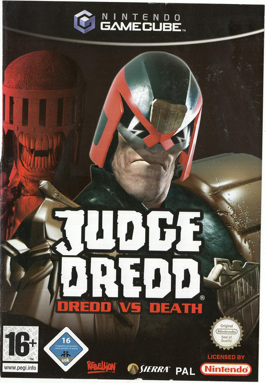 Judge Dredd: Dredd vs Death - Nintendo GameCube Vorderseite