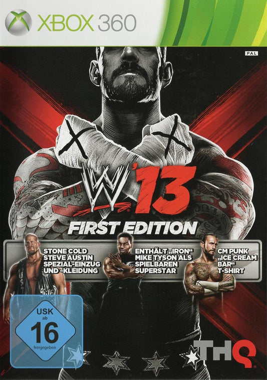 WWE '13 First Edition - Xbox 360 Vorderseite