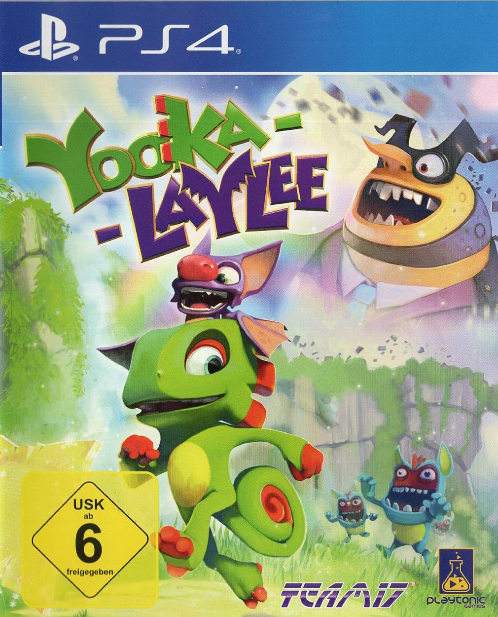 Yooka-Laylee - PlayStation 4 Vorderseite