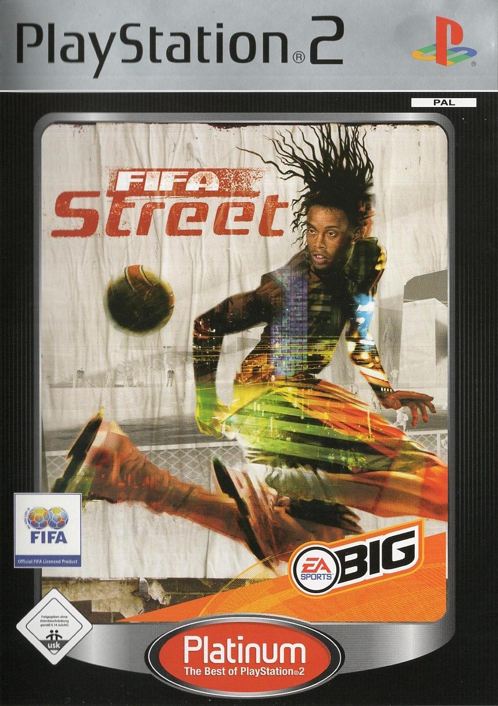 FIFA Street - PlayStation 2 Vorderseite