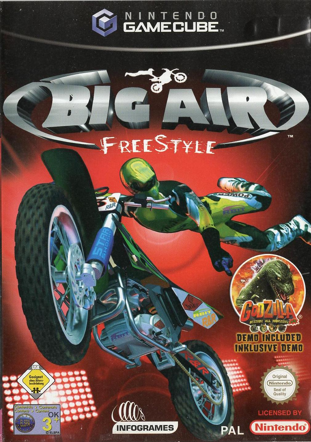 Big Air Freestyle - Nintendo GameCube Vorderseite