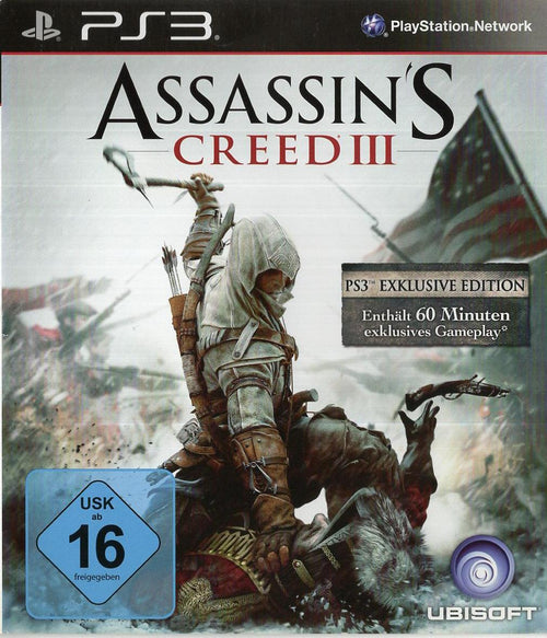 Assassin's Creed III - PlayStation 3 Vorderseite
