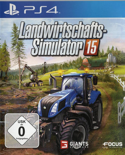 Landwirtschafts-Simulator 15 - PlayStation 4 Vorderseite